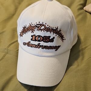 Harley-Davidson 105th Anniversary White Cap